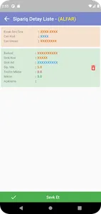 Tempo Sipariş Depo screenshot 6