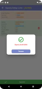 Tempo Sipariş Depo screenshot 7