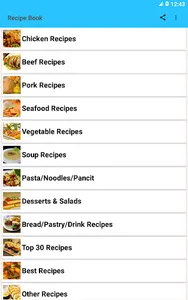 Cookbook Recipes - Food Recipe screenshot 1