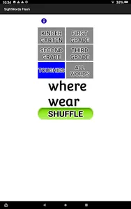 SightWords Flash screenshot 2