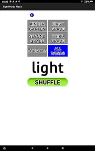 SightWords Flash screenshot 4