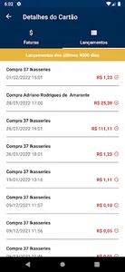 Cartão OneCredt screenshot 3