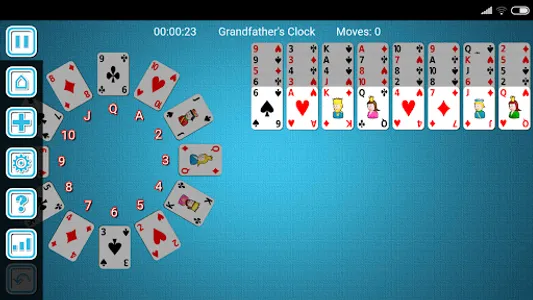 Grandfather's Clock Solitaire screenshot 3