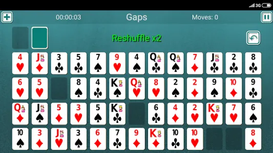 Montana Solitaire screenshot 1