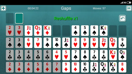 Montana Solitaire screenshot 3