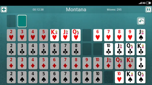 Montana Solitaire screenshot 4