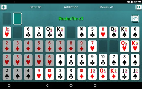 Montana Solitaire screenshot 7