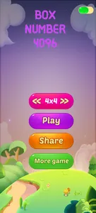 Puzzle game - 2048 Number Box screenshot 0