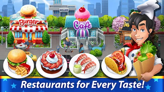Cooking Stars: Restaurant Game screenshot 2
