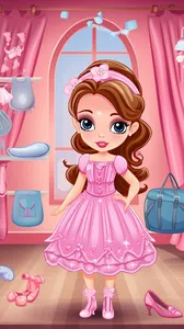 Little Girl Game Dress Up screenshot 0