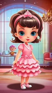 Little Girl Game Dress Up screenshot 3