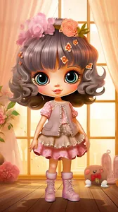 Little Girl Game Dress Up screenshot 5