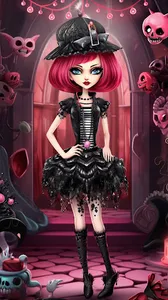 High Monster Dress Up screenshot 0