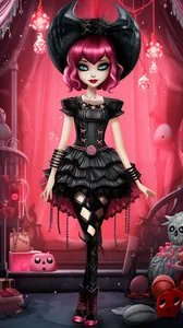 High Monster Dress Up screenshot 3