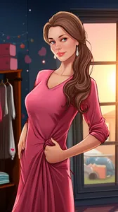 Pregnant Girl Dress Up screenshot 2