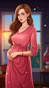 Pregnant Girl Dress Up screenshot 3