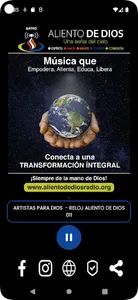Aliento de Dios Radio screenshot 0