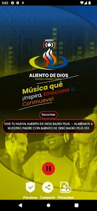 Aliento de Dios Radio Plus screenshot 4