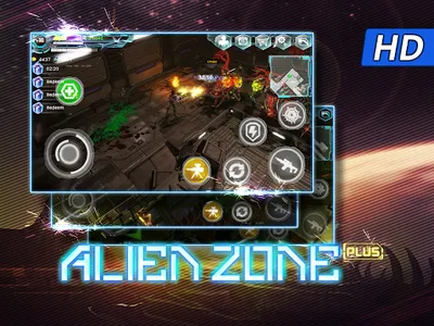 Alien Zone Plus HD screenshot 7