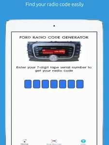 Ford Radio Code screenshot 4