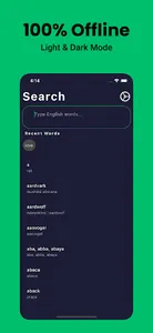 Albanian English Dictionary screenshot 1