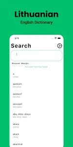 Lithuanian Dictionary English screenshot 0