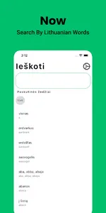 Lithuanian Dictionary English screenshot 5