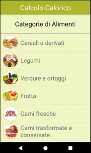 Calcolo Calorico screenshot 0