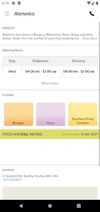 Alimento screenshot 2
