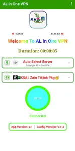 Al in one vpn screenshot 2