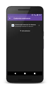 SeriesGuide Extension for Nama screenshot 1