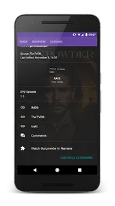 SeriesGuide Extension for Nama screenshot 2