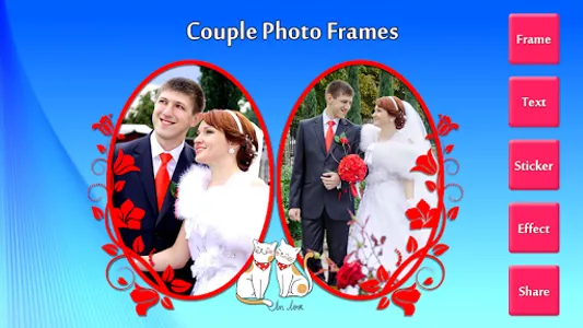 Couple Photo Frames - Romantic screenshot 0