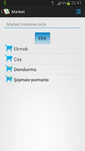 Alışveriş Listesi screenshot 11