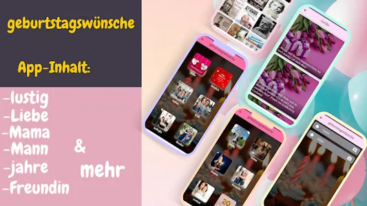 geburtstagswünsche lustig screenshot 0