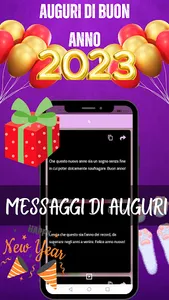 auguri di buon anno 2024 screenshot 4