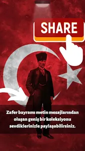 zafer bayramı mesajı screenshot 2