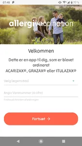 Allergivaccination screenshot 0