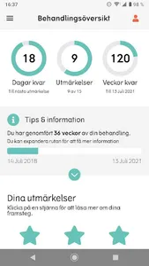Allergivaccination screenshot 1