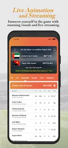 AllCric Live Line Score App screenshot 3
