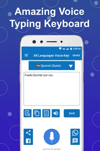 Easy Voice Typing Keyboard screenshot 6