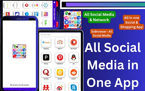 All in one Social media app screenshot 10
