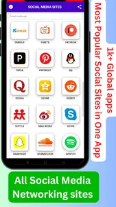 All in one Social media app screenshot 2
