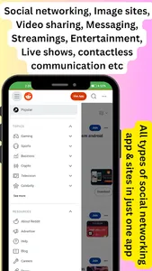All in one Social media app screenshot 4