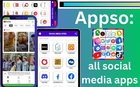 All in one Social media app screenshot 8