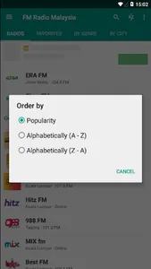 FM Radio Malaysia - AM FM Radi screenshot 5