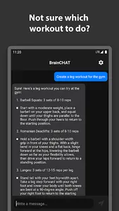 BrainCHAT - Chat with AI screenshot 1