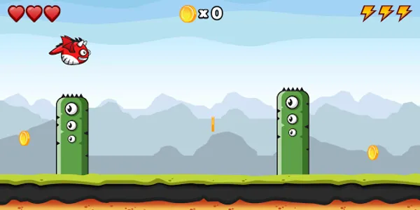 Super Flappy Dragon screenshot 0