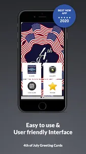 4th of July Greetings Cards screenshot 0