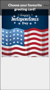 4th of July Greetings Cards screenshot 1